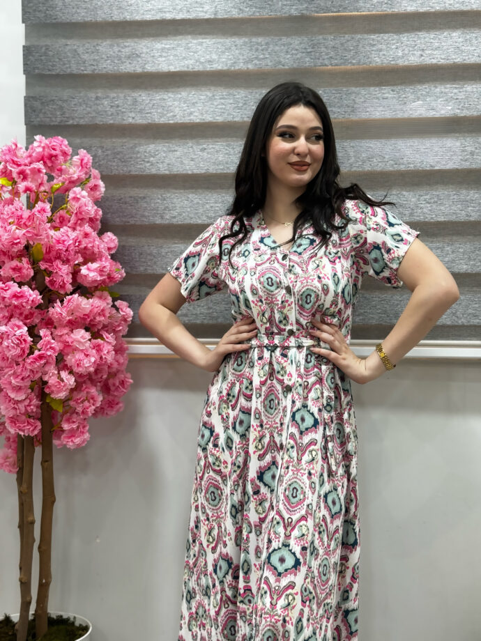 ⁦روب نسائي صيفي أنيق ومريح 🎉🎉⁩ - الصورة ⁦2⁩